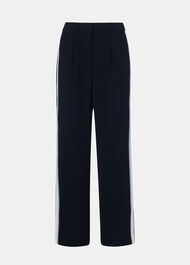 Crepe Side Stripe Trouser