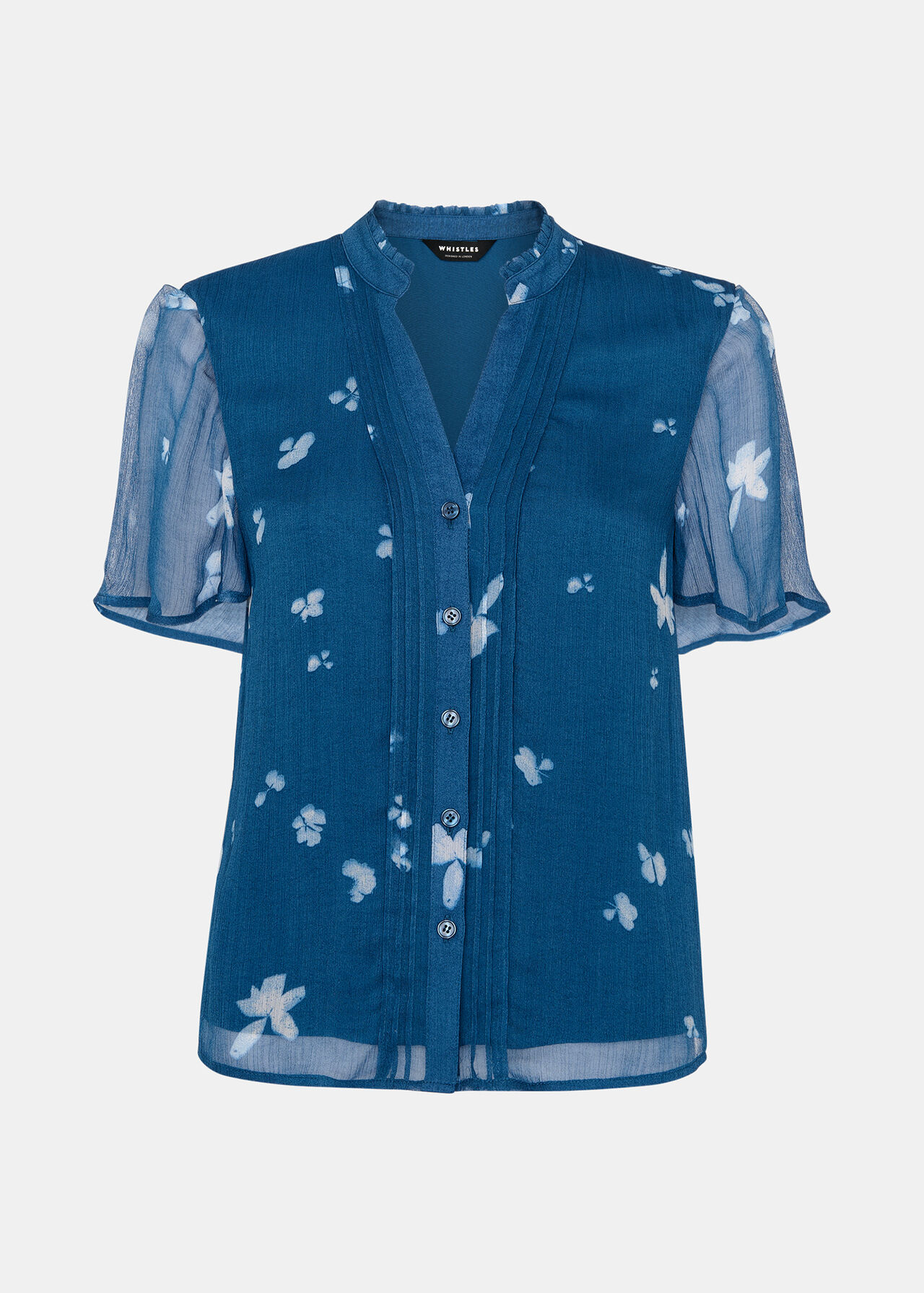 Whistles Sun Bleached Floral Blouse Whistles Sun Bleached Floral Blouse