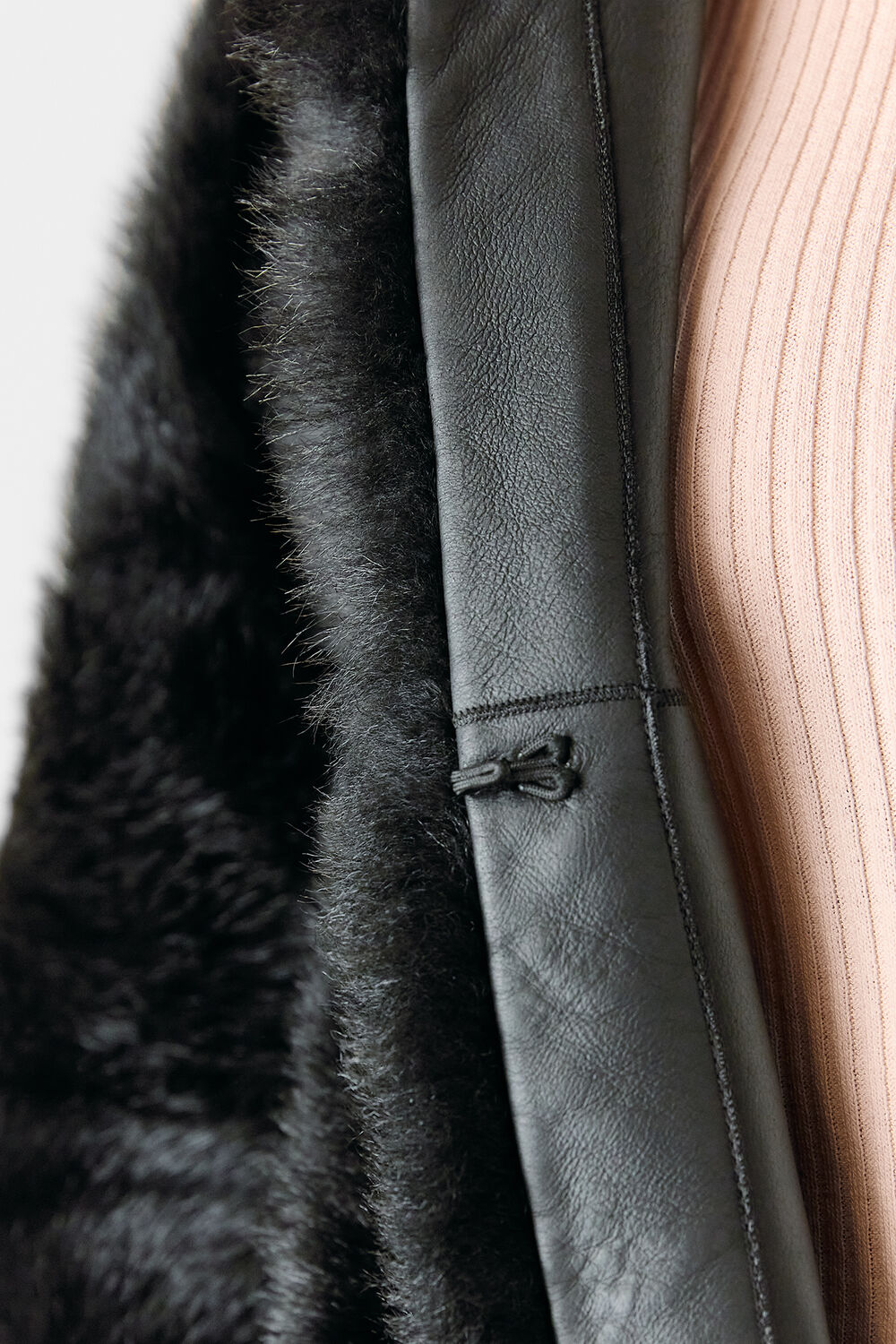 Odette Long Shearling Coat