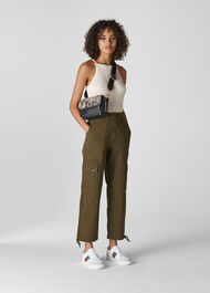 Steffi Utility Cargo Trouser Khaki