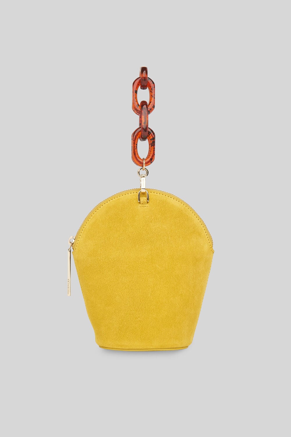 Resin Chain Leonard Wristlet Yellow