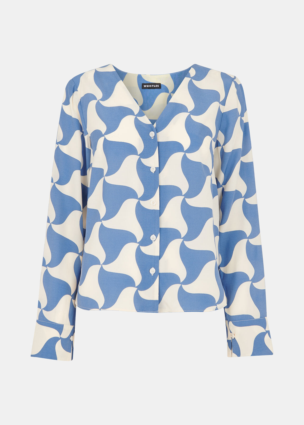Spun Triangle Blouse