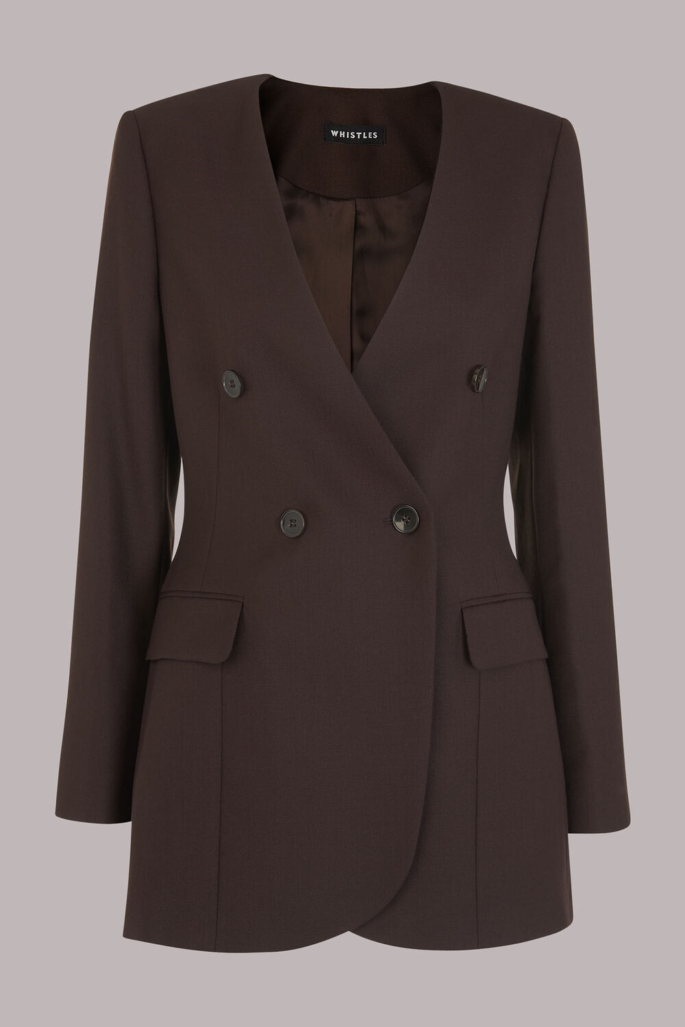 Savine Collarless Blazer