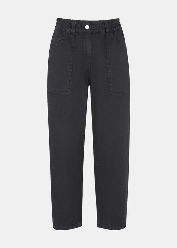 Black Tessa Casual Trouser