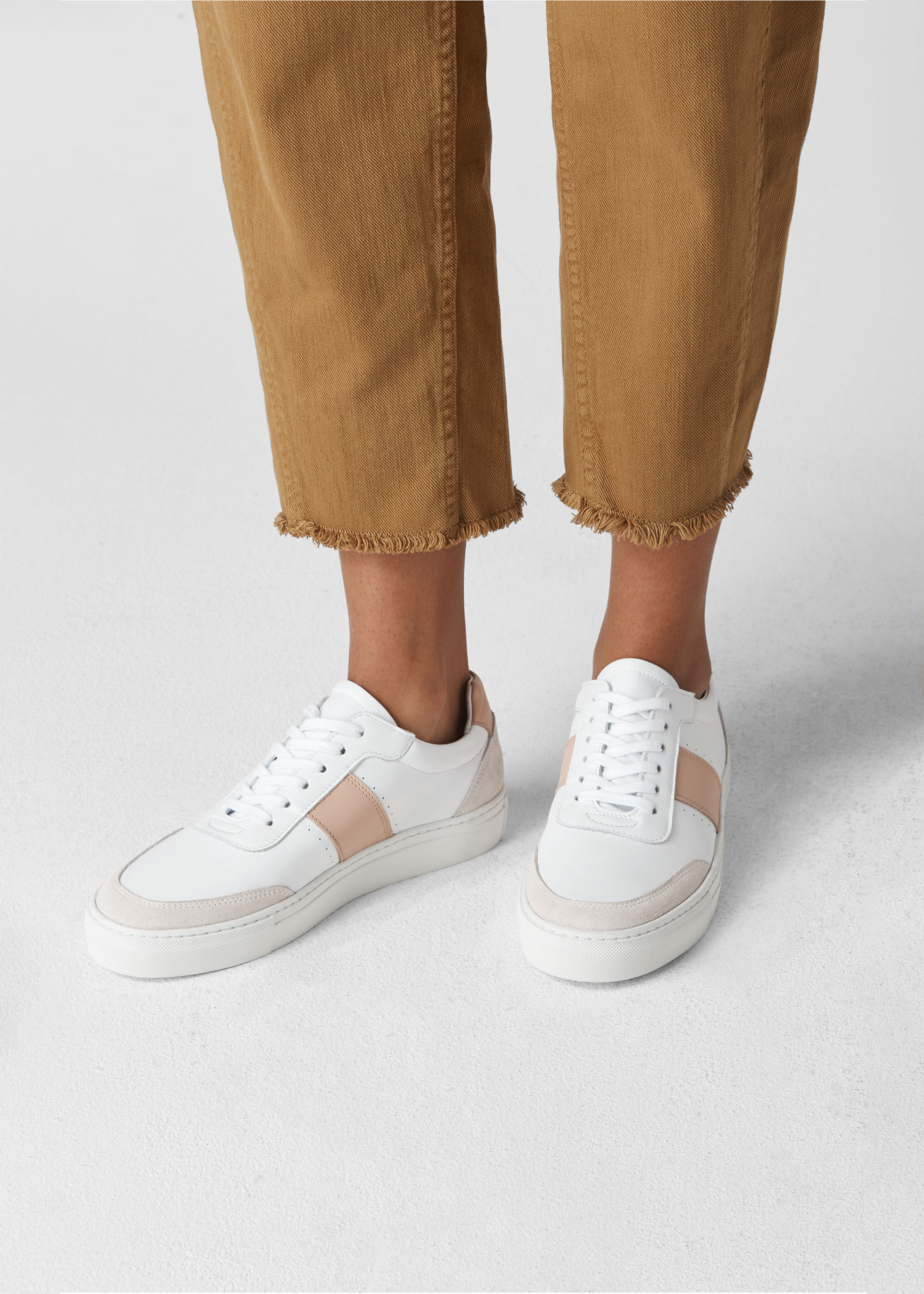 whistles york side stripe trainer