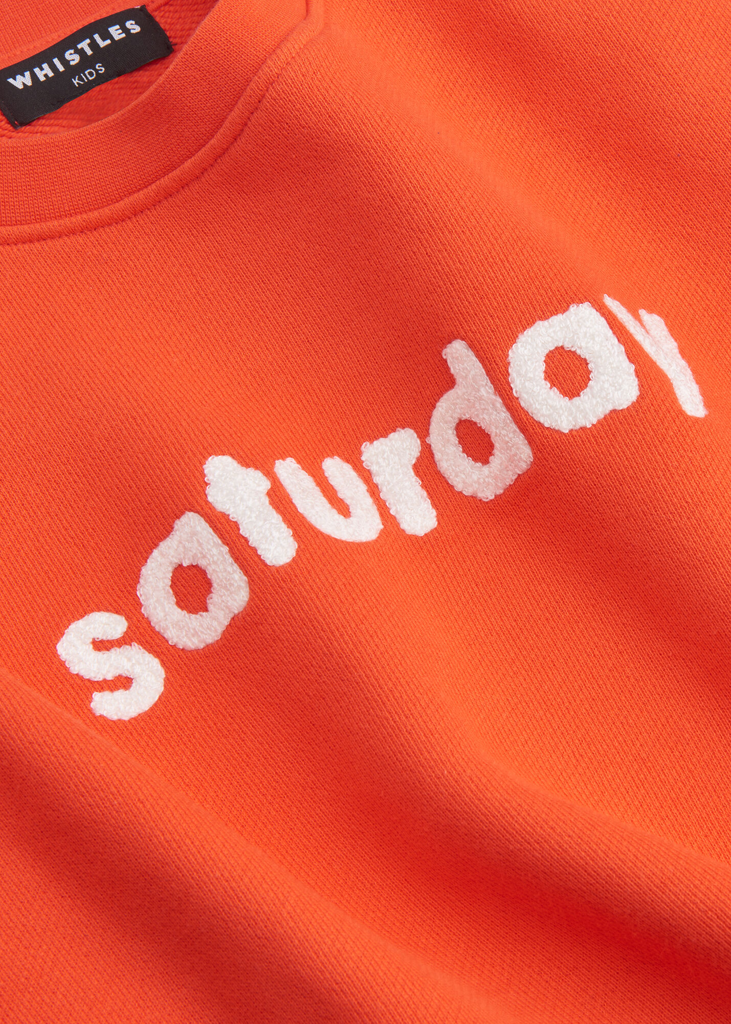 Red Saturday Sweatshirt WHISTLES