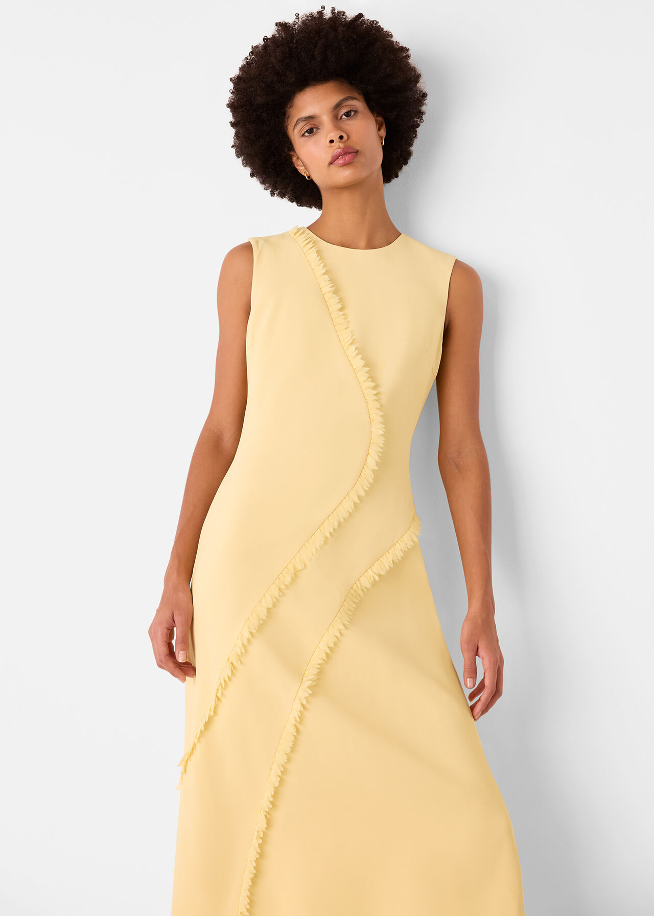 Deana Textured Detail Dress