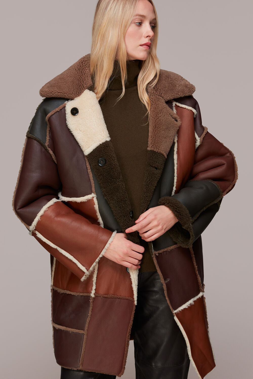 Reversible Patchwork Coat