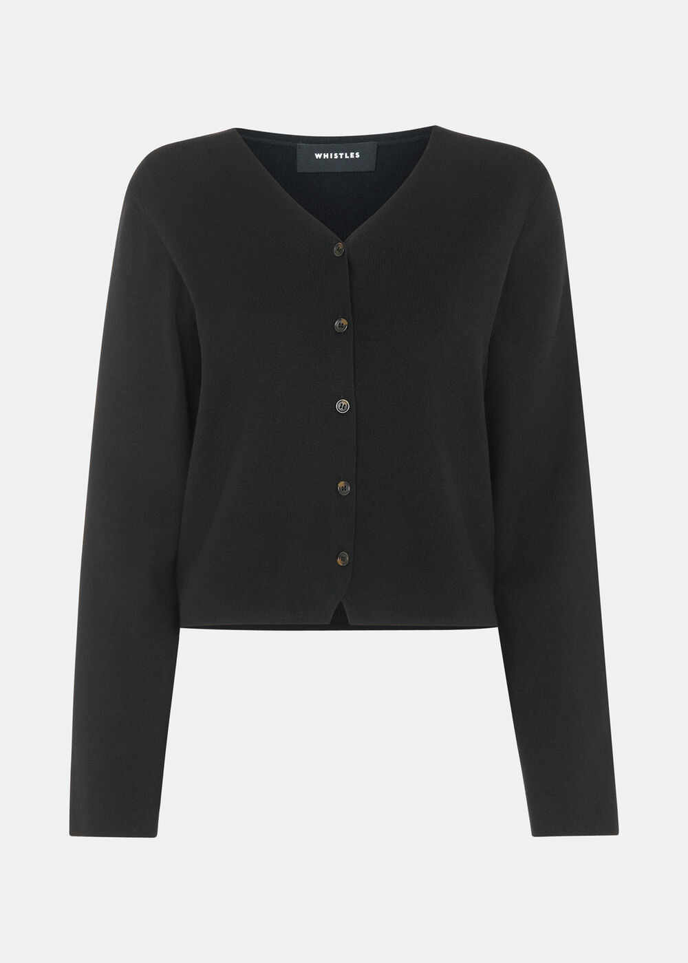 V Neck Button Front Cardigan