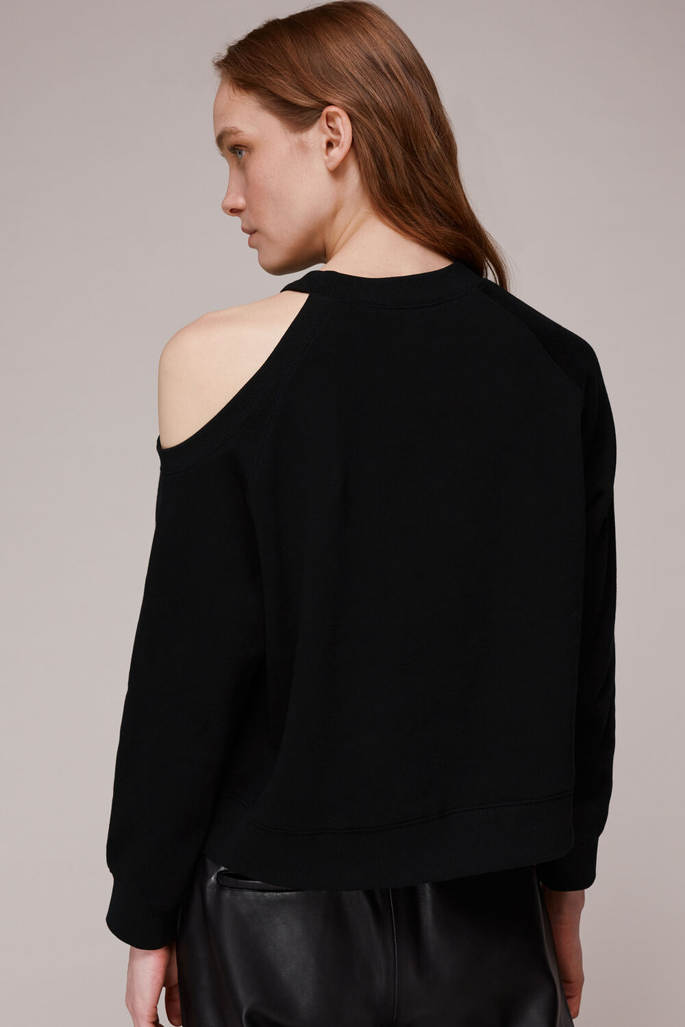 Cut Out Shoulder Sweat