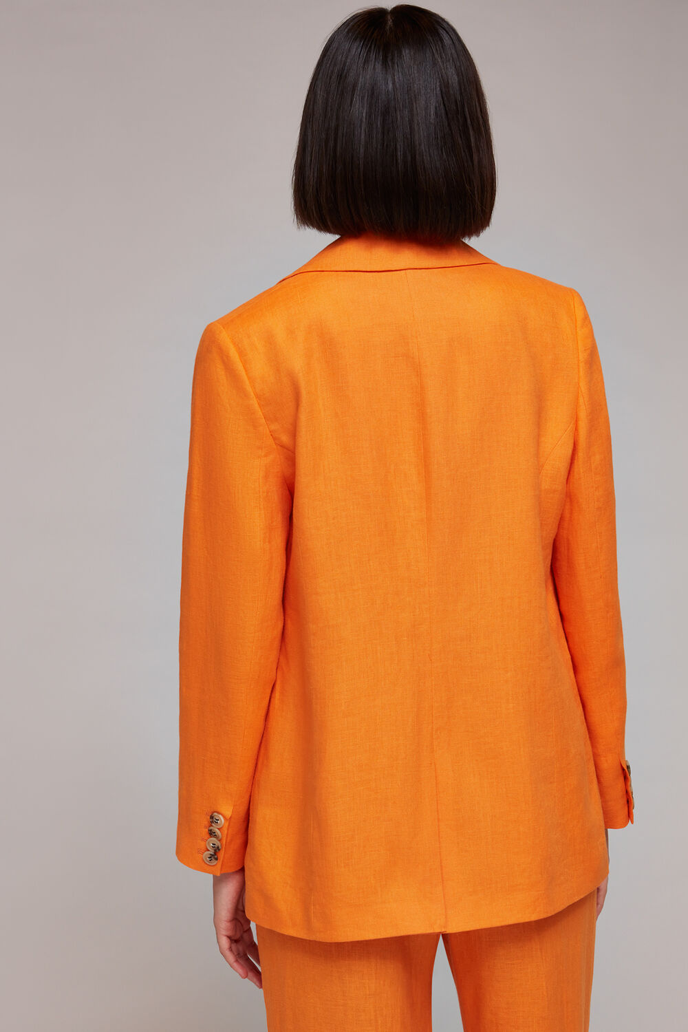 Lucy Linen Casual Blazer