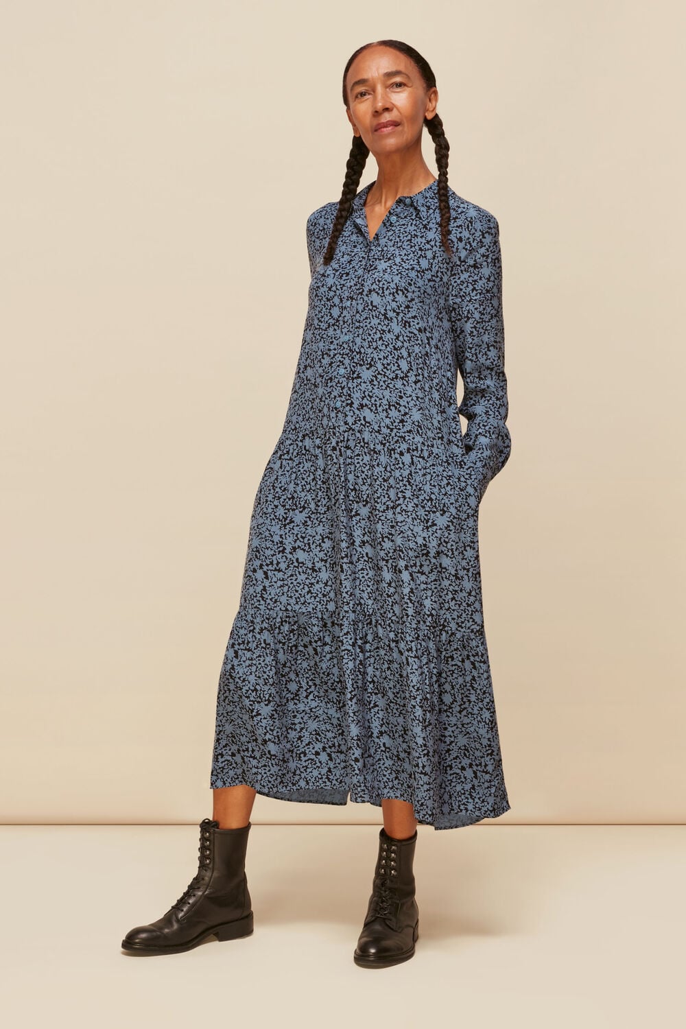 Eucalyptus Print Dress