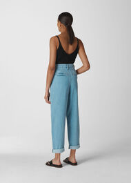 Rib Detail Knit Cami Black