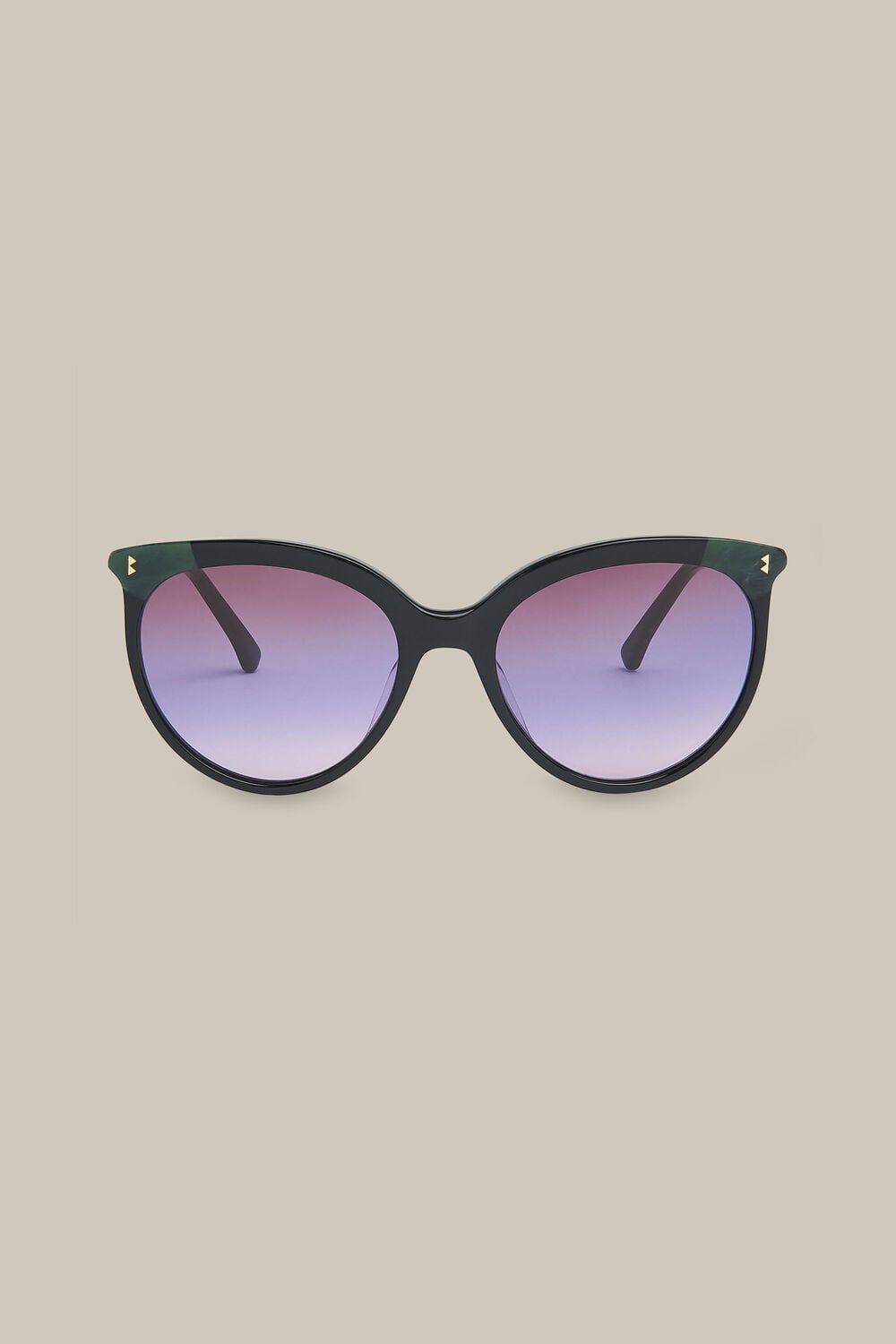 Black Maya Cat Eye Sunglasses