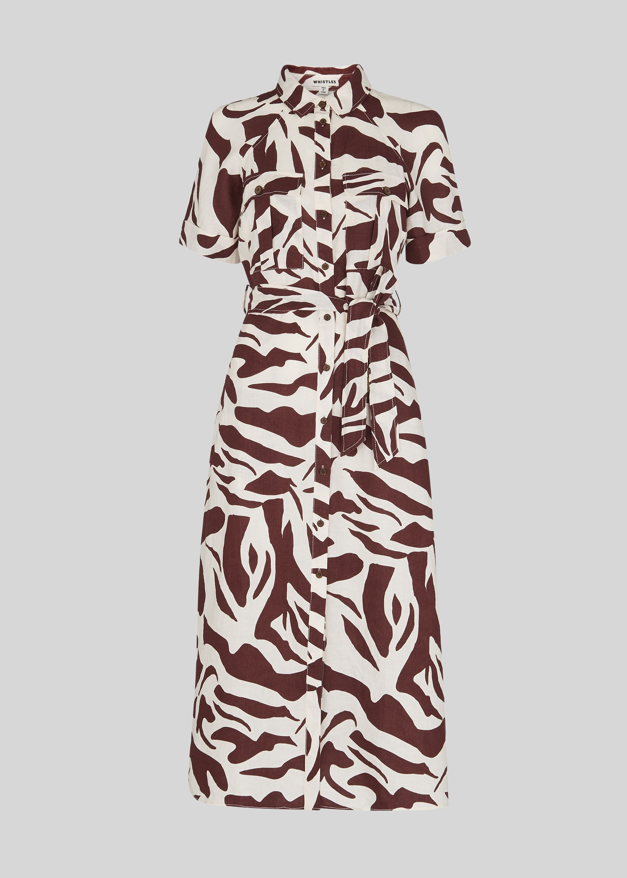 whistles zebra dress