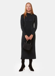 Hot Fix Jersey Midi Dress