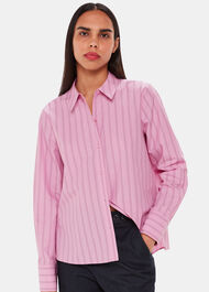 Stripe Boxy Fit Shirt