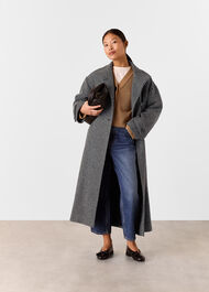 Petite Cosette Funnel Neck Coat