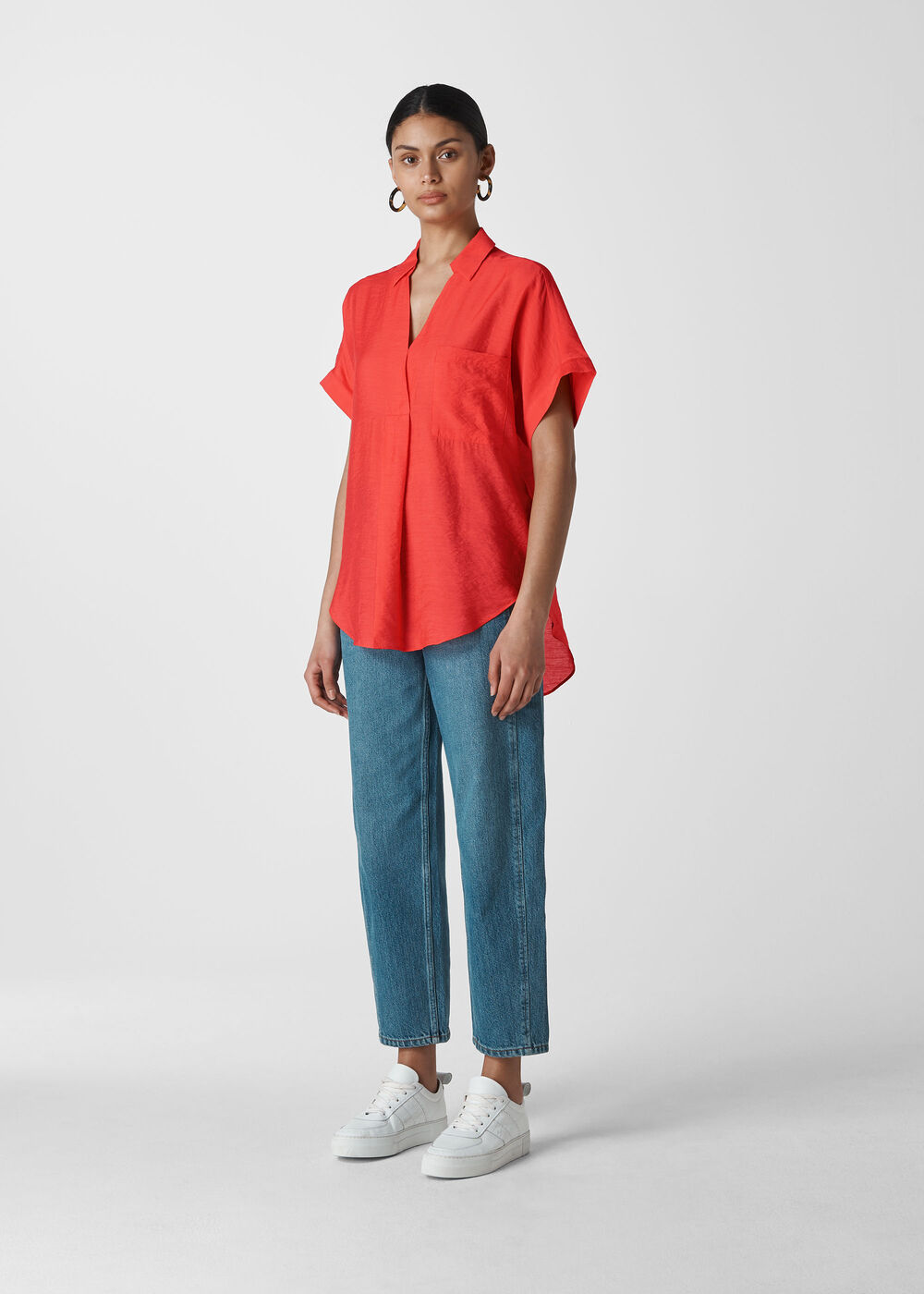 Lea Shirt Coral