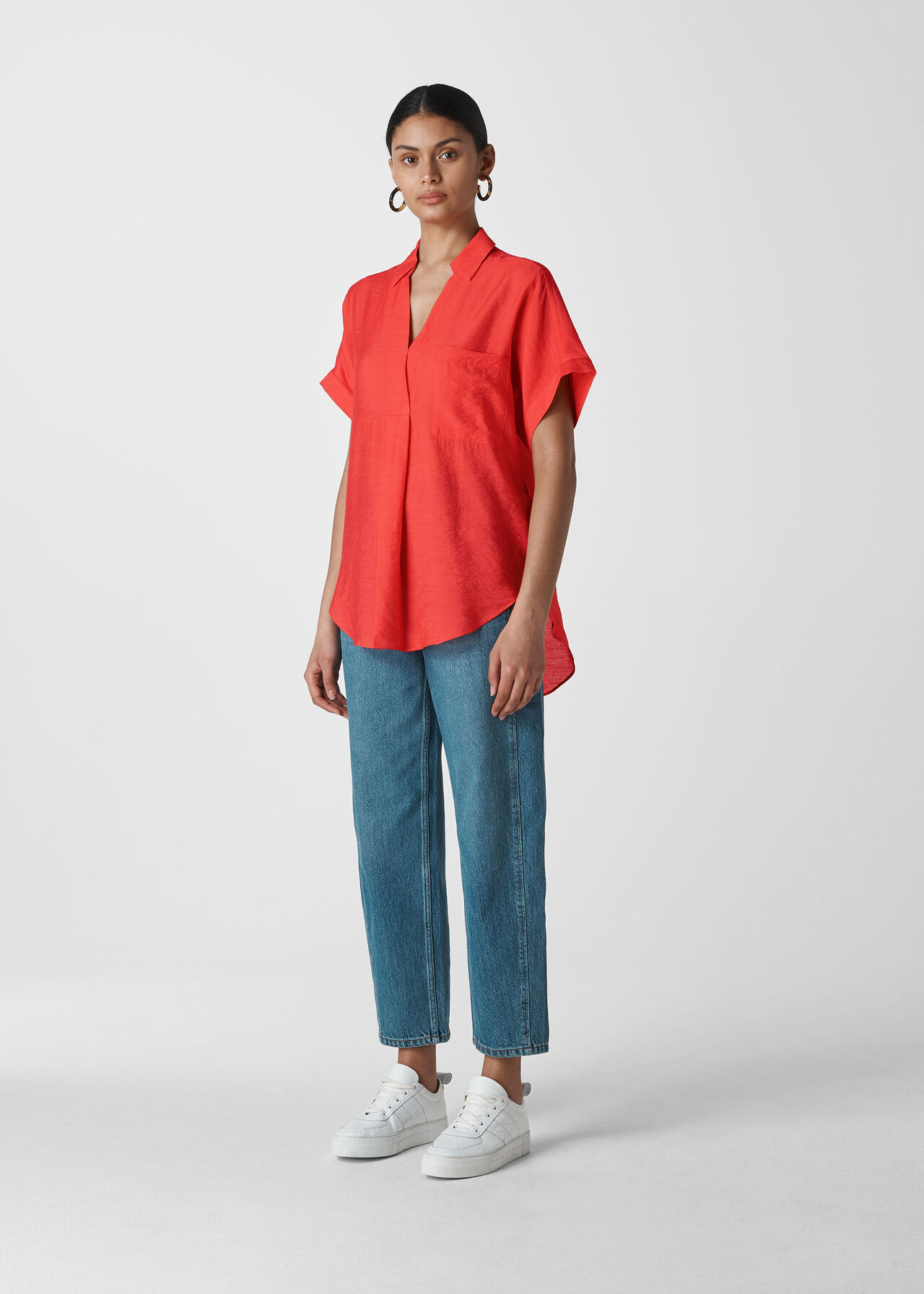 Lea Shirt Coral