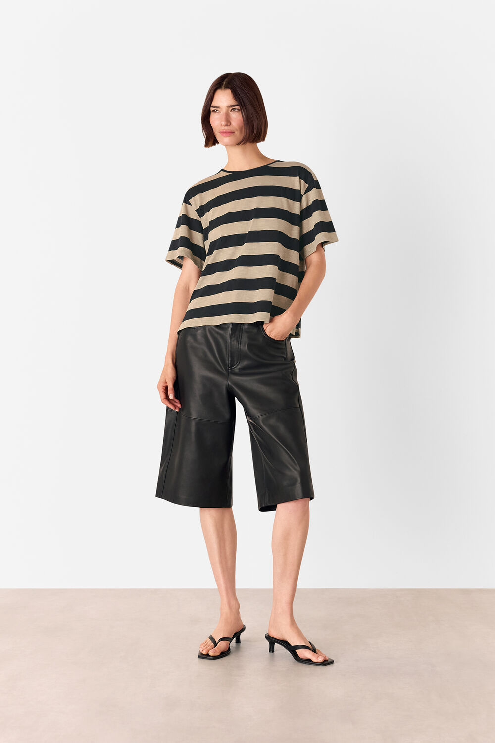 Wide Stripe Tee
