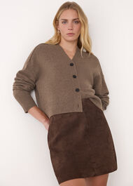 Cashmere Button Cardigan