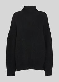 Chunky Sparkle Knit Black