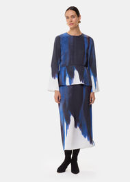 Ice Dye Print Top
