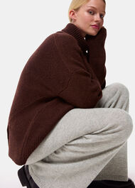 Cashmere Straight Leg Jogger