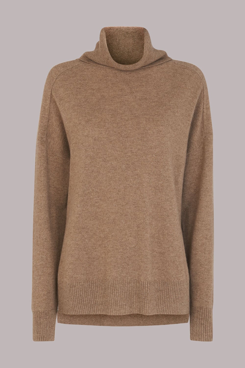 Cashmere Roll Neck Jumper