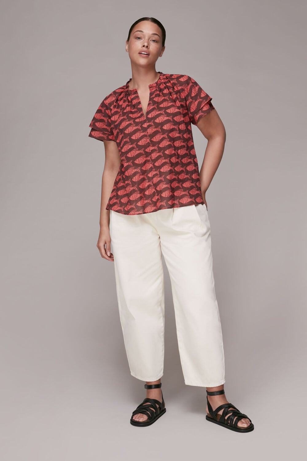Pisces Print Top