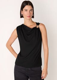 Ring Detail Sleeveless Top