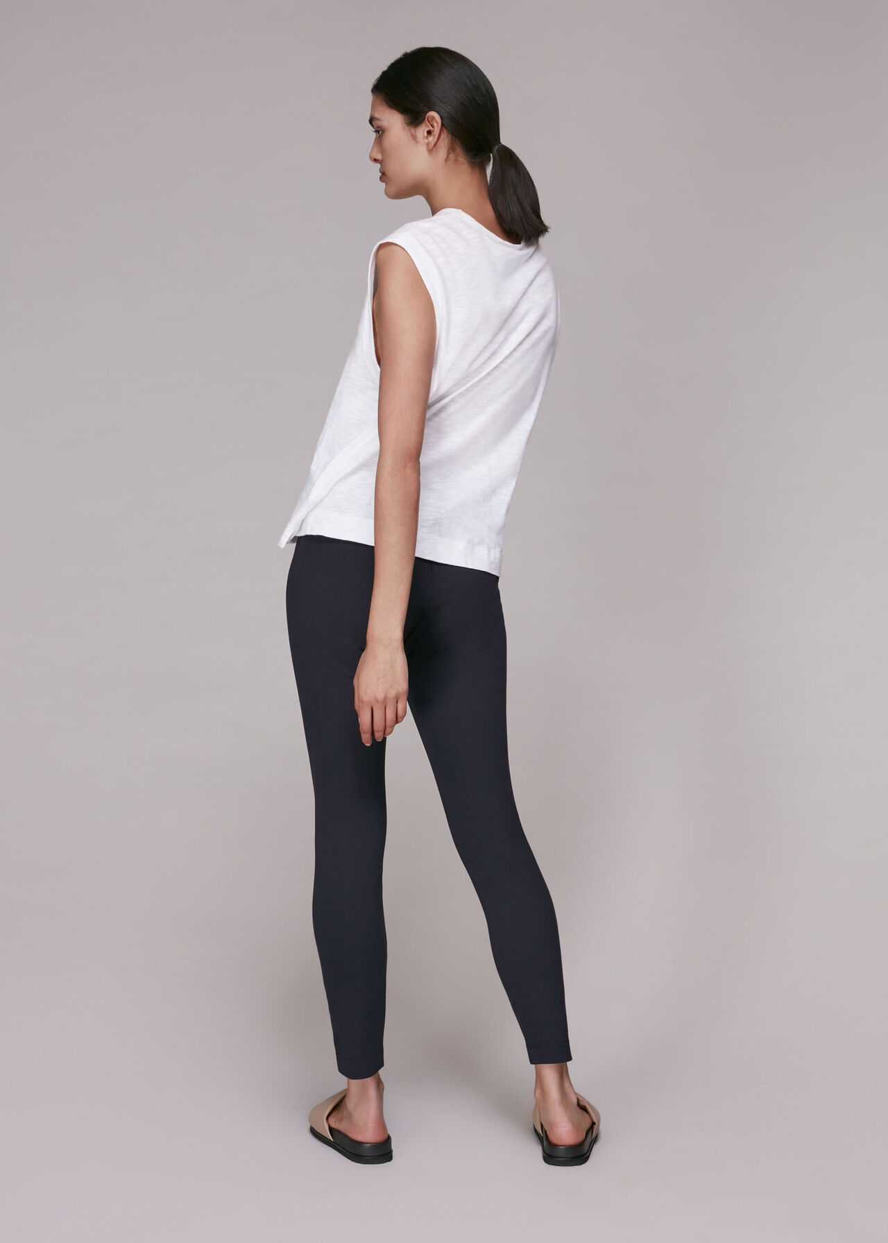 Classic Slim Ponte Trouser