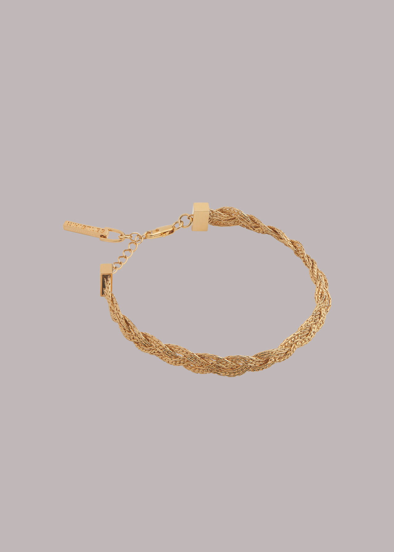 Plaited Chain Bracelet