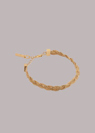 Plaited Chain Bracelet