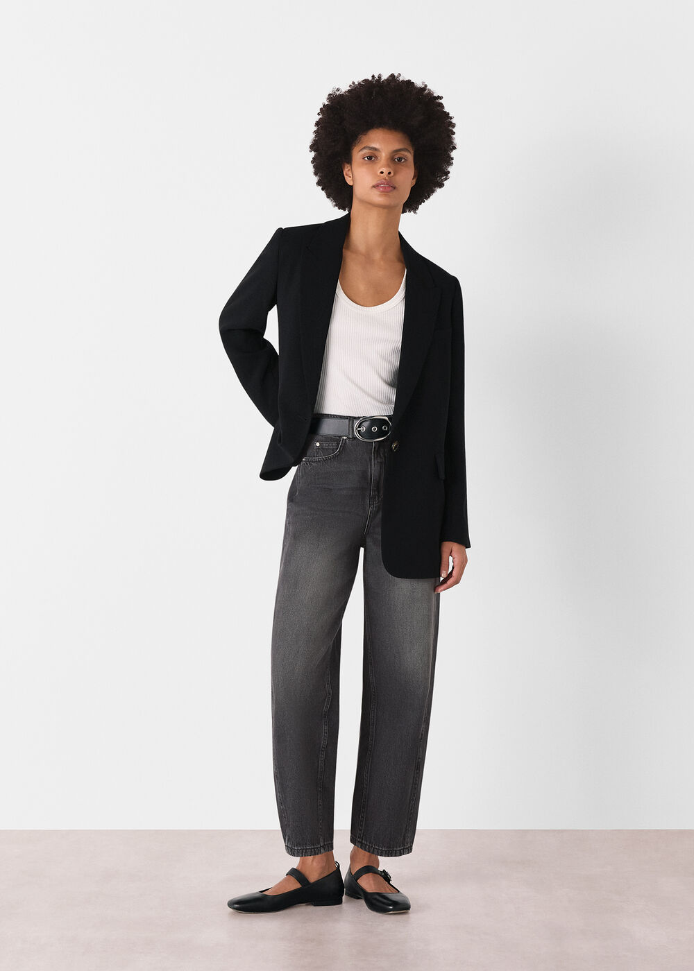 Authentic Barrel Leg Jean