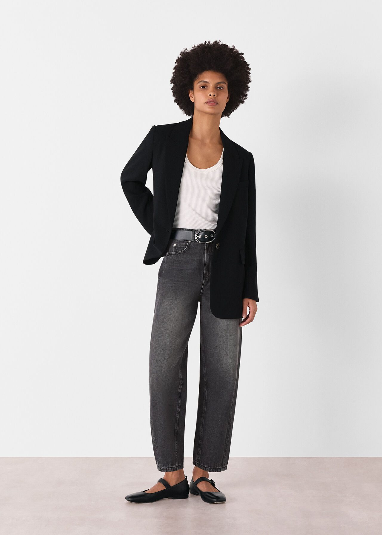 Authentic Barrel Leg Jean