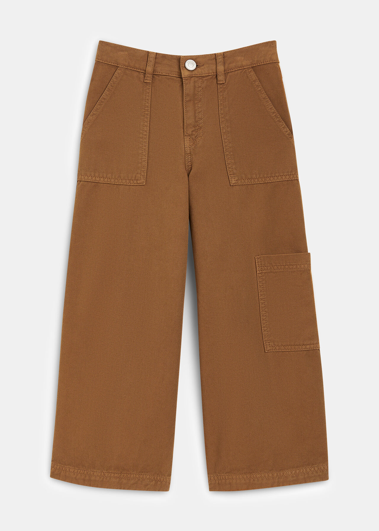 Wide Leg Cargo Trouser