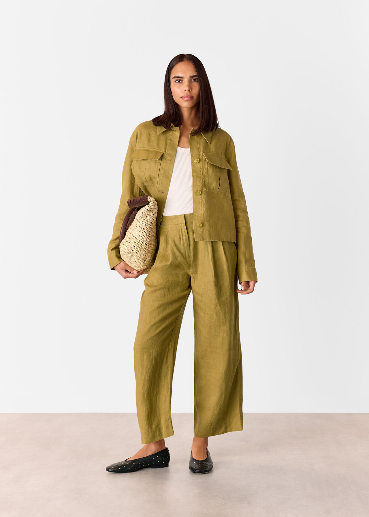 Millie Linen Trouser