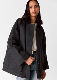 Fern Waxed Barn Jacket