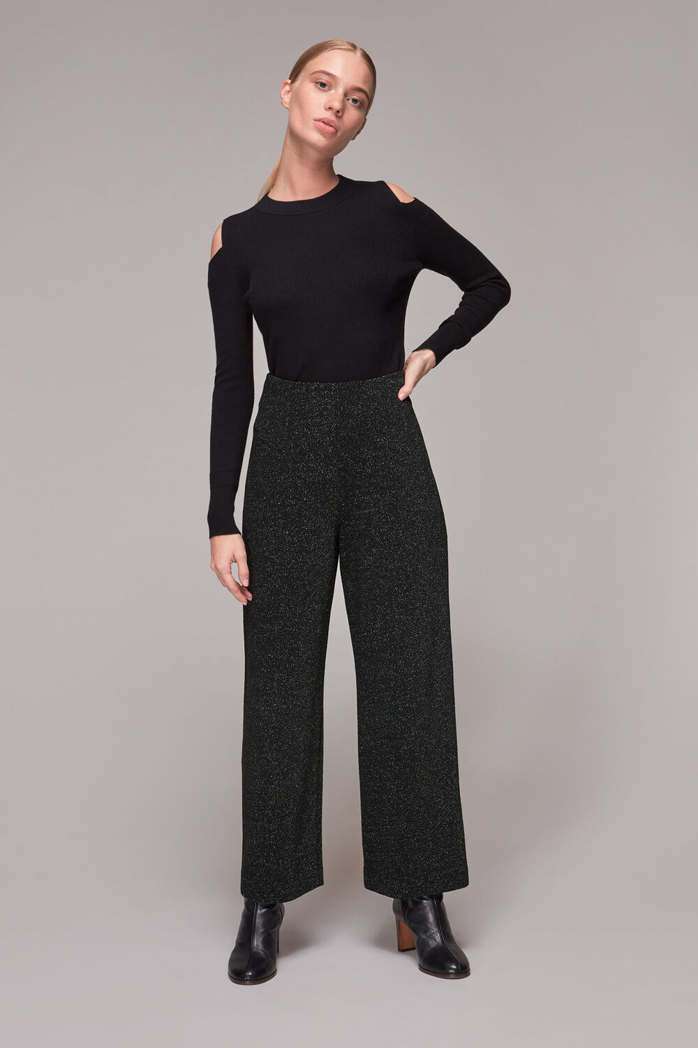 Ava Sparkle Ponte Trouser