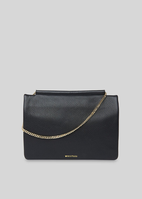 Nala Chain Foldover Clutch