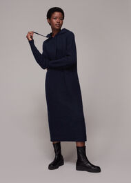 Knitted Hoodie Dress