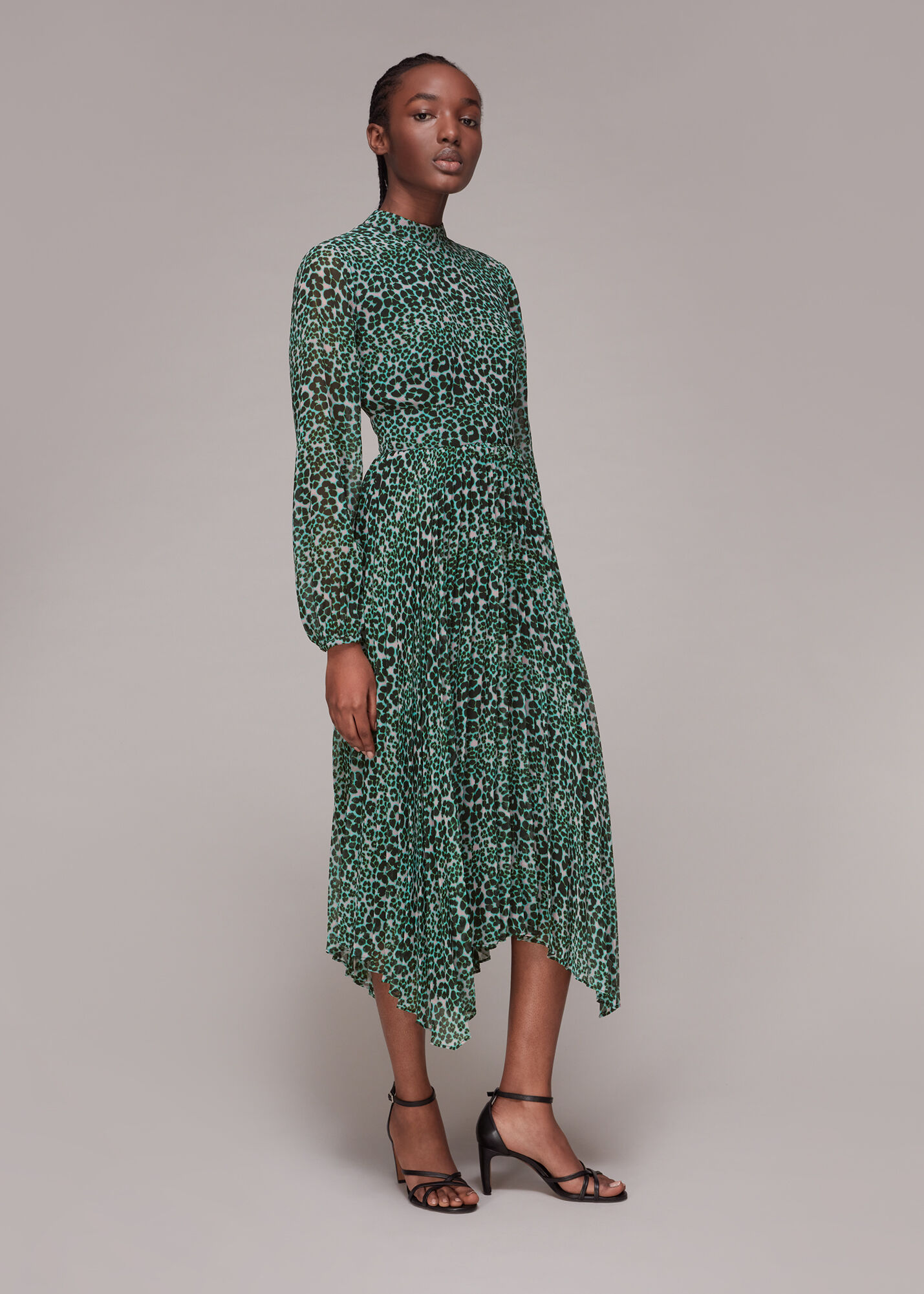 Dress animal print discount