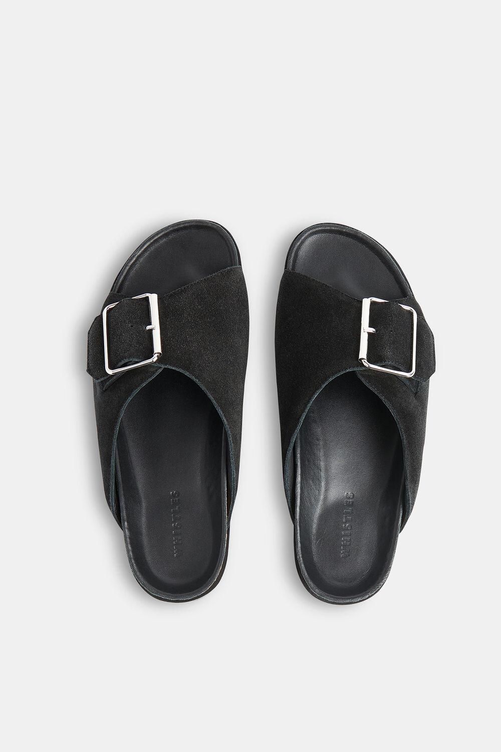 Black Ellery Buckle Slide
