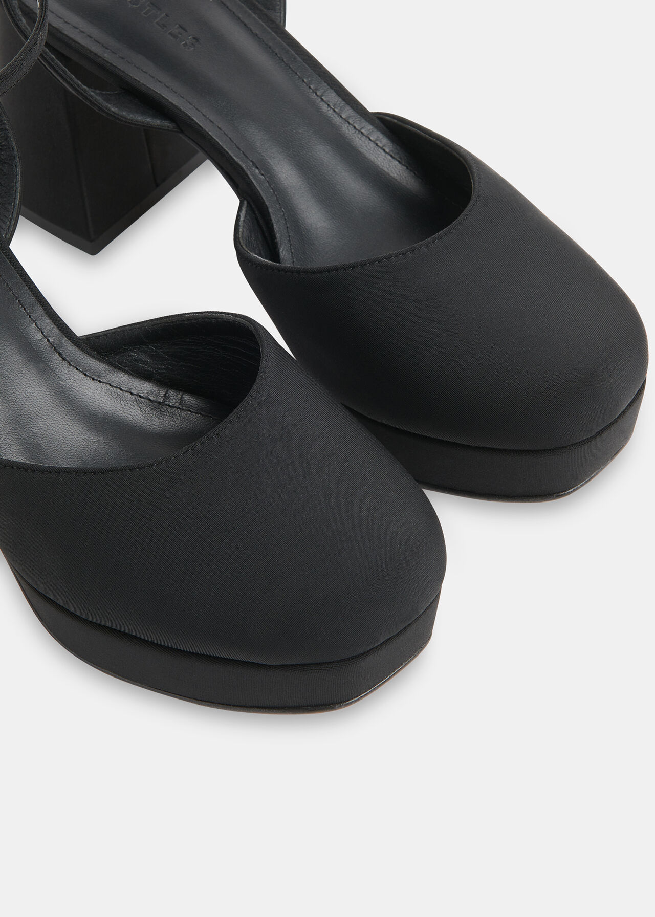 Estella Satin Platform Shoe