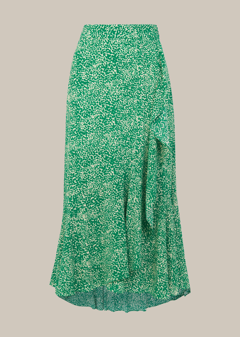 Blot Animal Frill Skirt