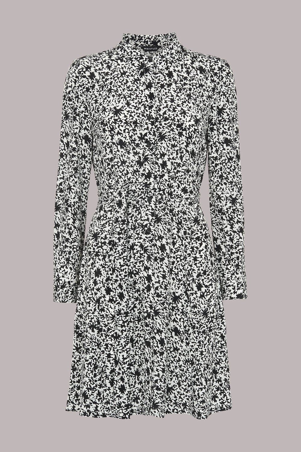 Eucalyptus Print Shirt Dress