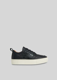 Anna Deep Sole Trainer Black