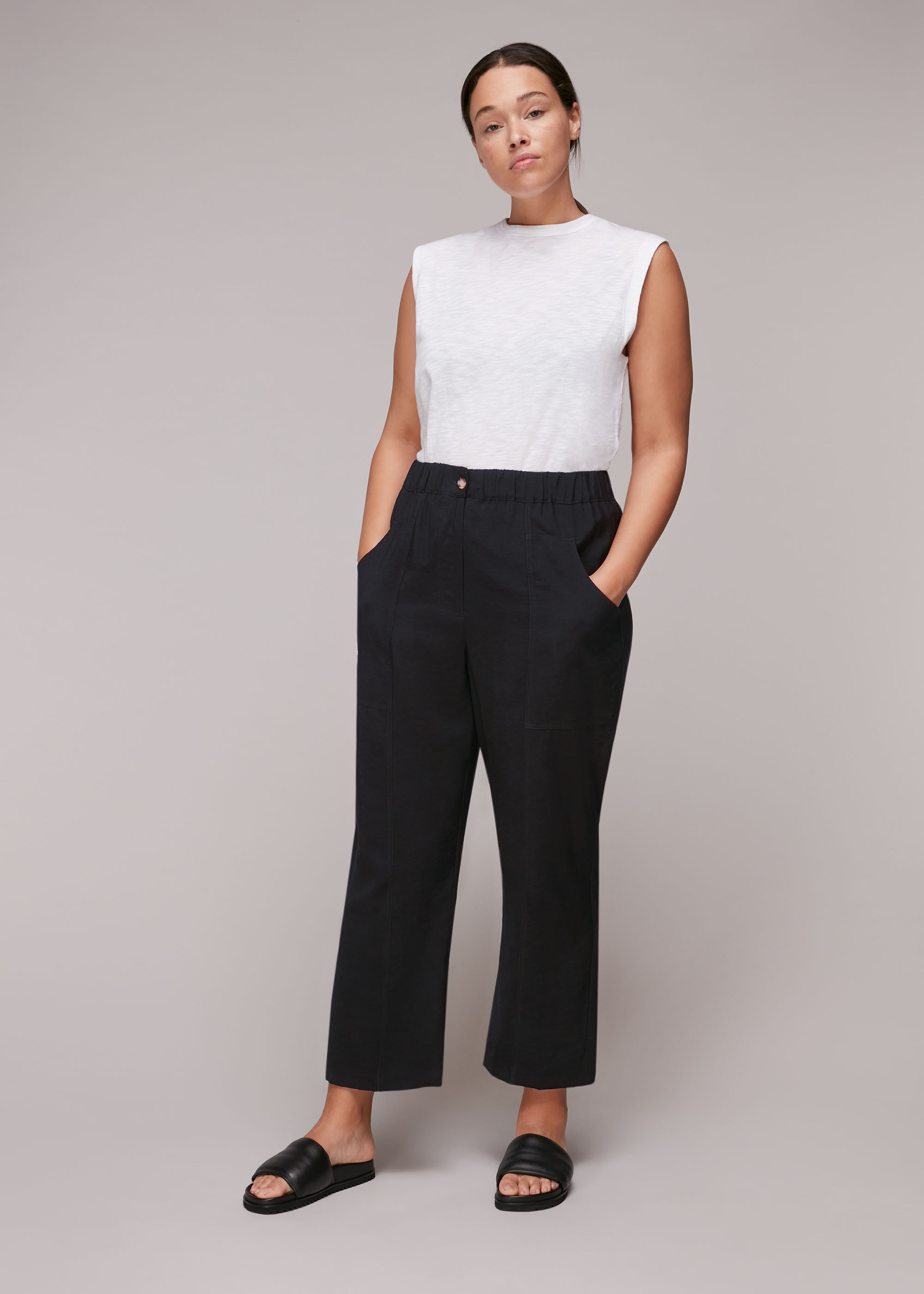 Casual store summer trousers